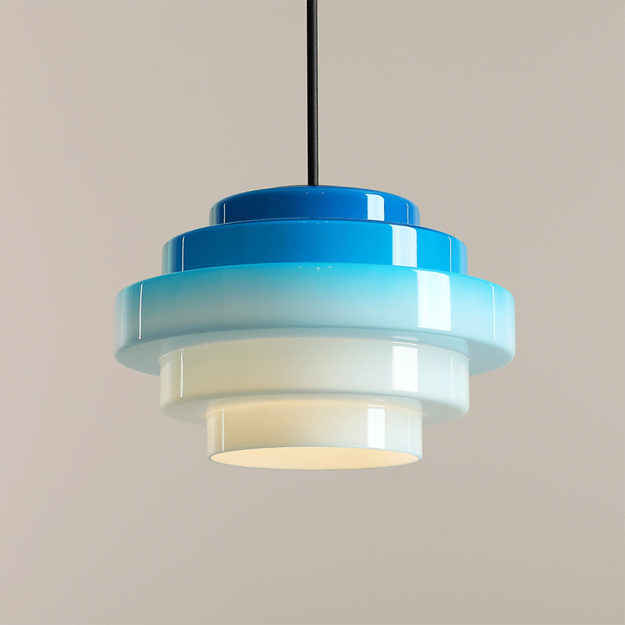 JELLY PENDANT LIGHT BLUE 140 SMALL - DYKE & DEAN