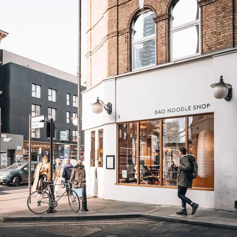 BAO NOODLE SHOP, SHOREDITCH | LIGHTING SUPPLY BY DYKE AND DEAN - DYKE & DEAN