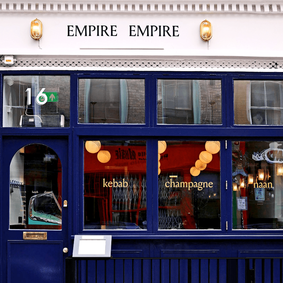 EMPIRE EMPIRE RESTAURANT, LONDON | LIGHTING SUPPLY - DYKE & DEAN | DESIGN & PHOTOGRAPHY - BLOCK 1 DESIGN - DYKE & DEAN