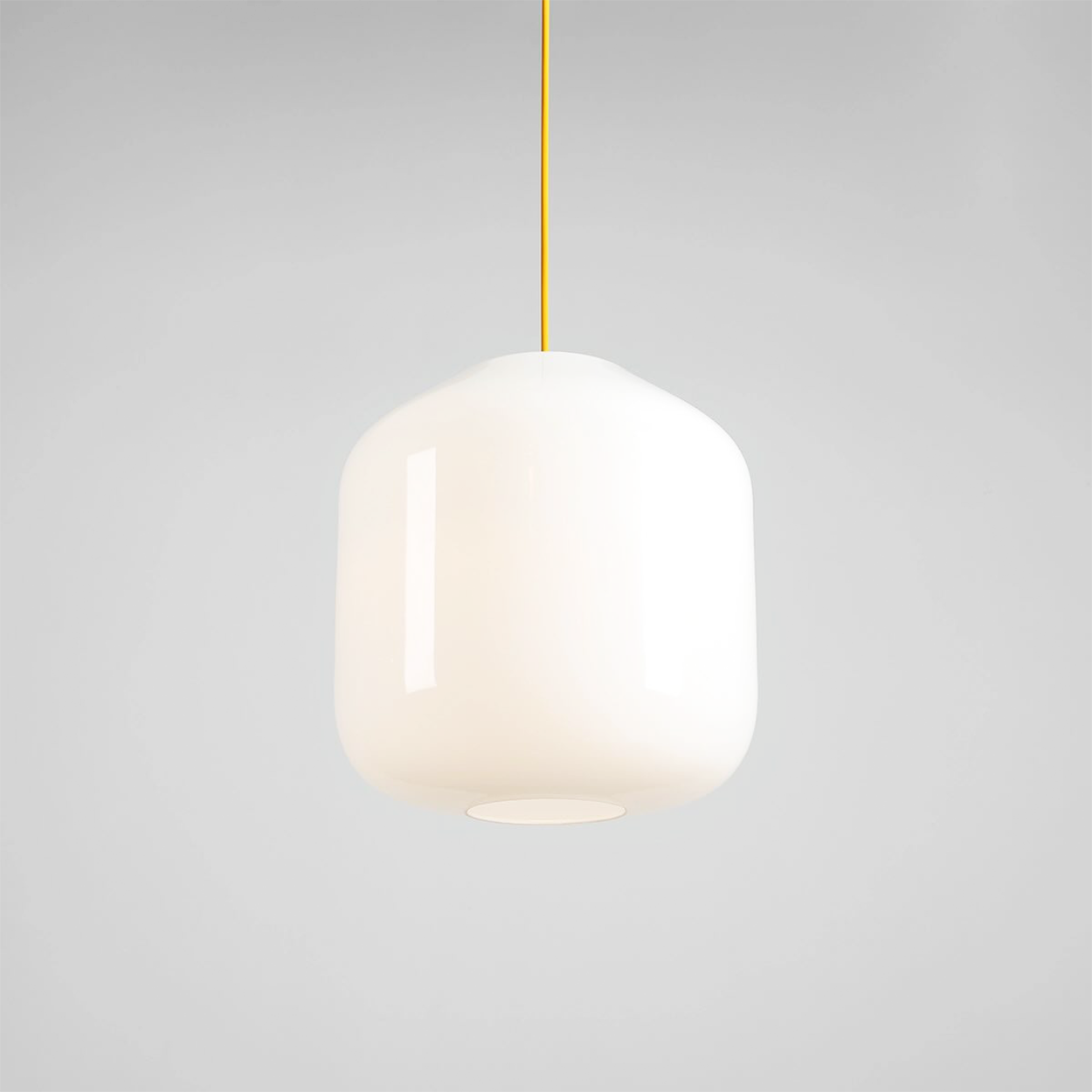 FLASK YELLOW GLASS PENDANT LIGHT XL