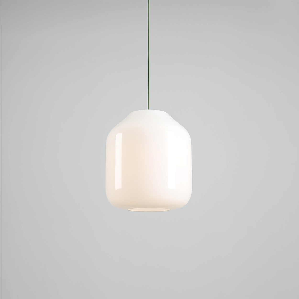 FLASK SAPPHIRE BLUE GLASS PENDANT LIGHT MEDIUM