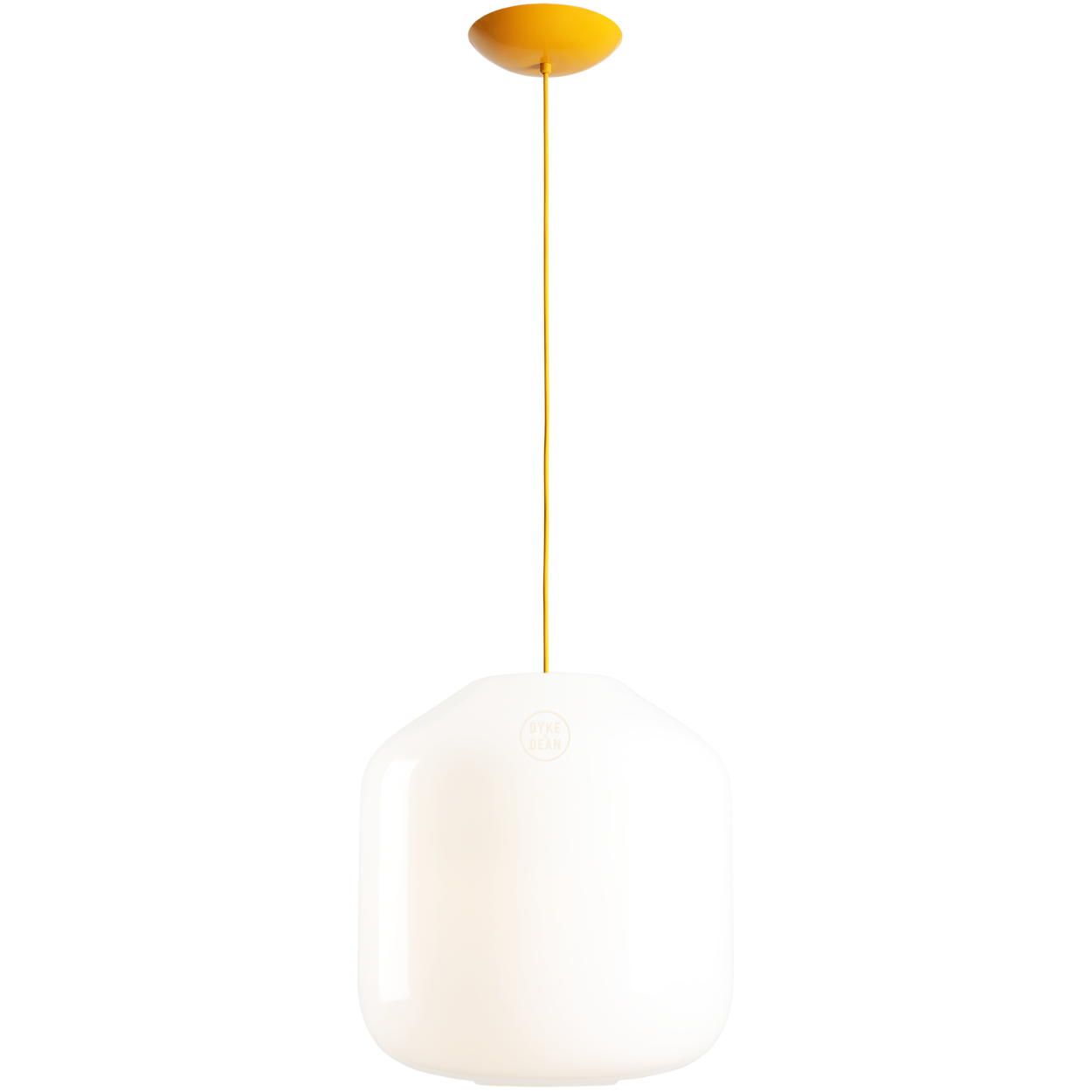 FLASK YELLOW GLASS PENDANT LIGHT XL
