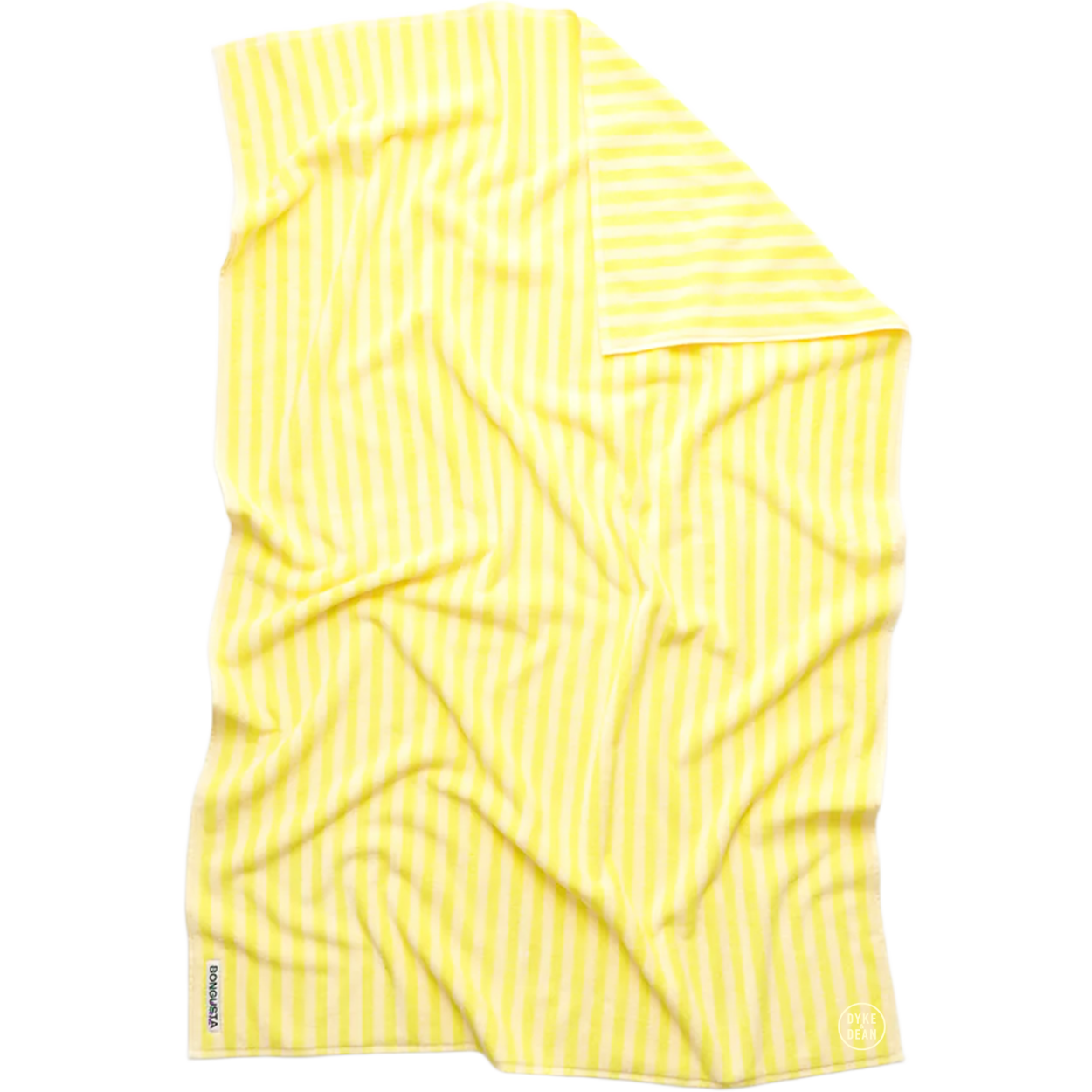 TOALLAS DE BAÑO DE RIZO PRISTINE Y AMARILLO FLUOR