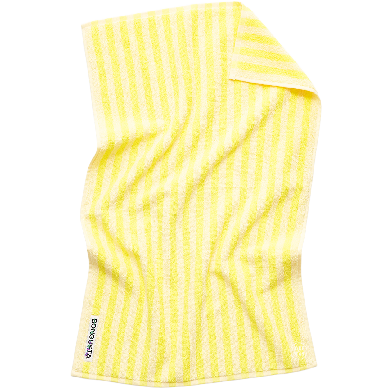 TOALLAS DE BAÑO DE RIZO PRISTINE Y AMARILLO FLUOR