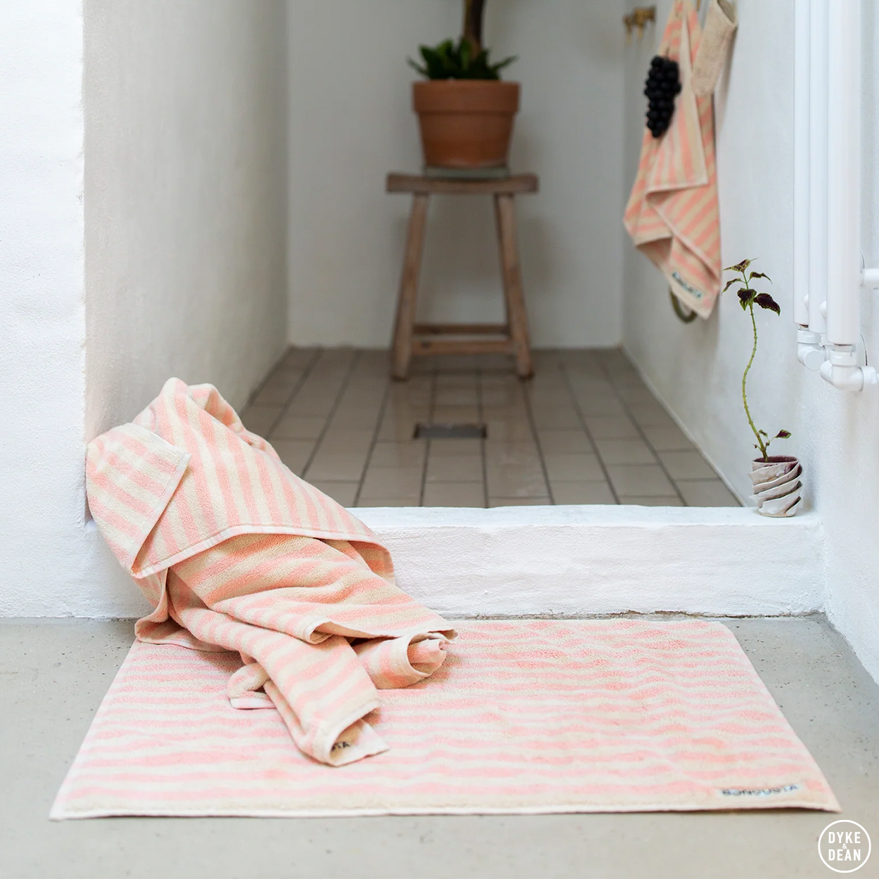 NARAM BATH TOWELS TROPICAL & CREME