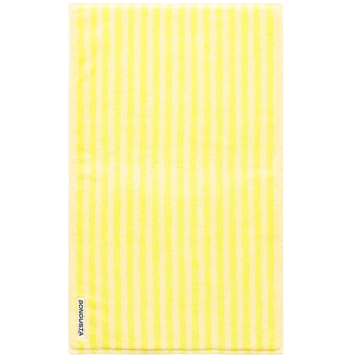 NARAM BATH MAT PRISTINE & NEON YELLOW