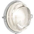 Steel round outdoor bulkhead light IP54