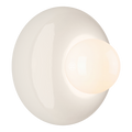 FERROLUCE BUMBUM CERAMIC DISC SCONCE WALL LIGHT
