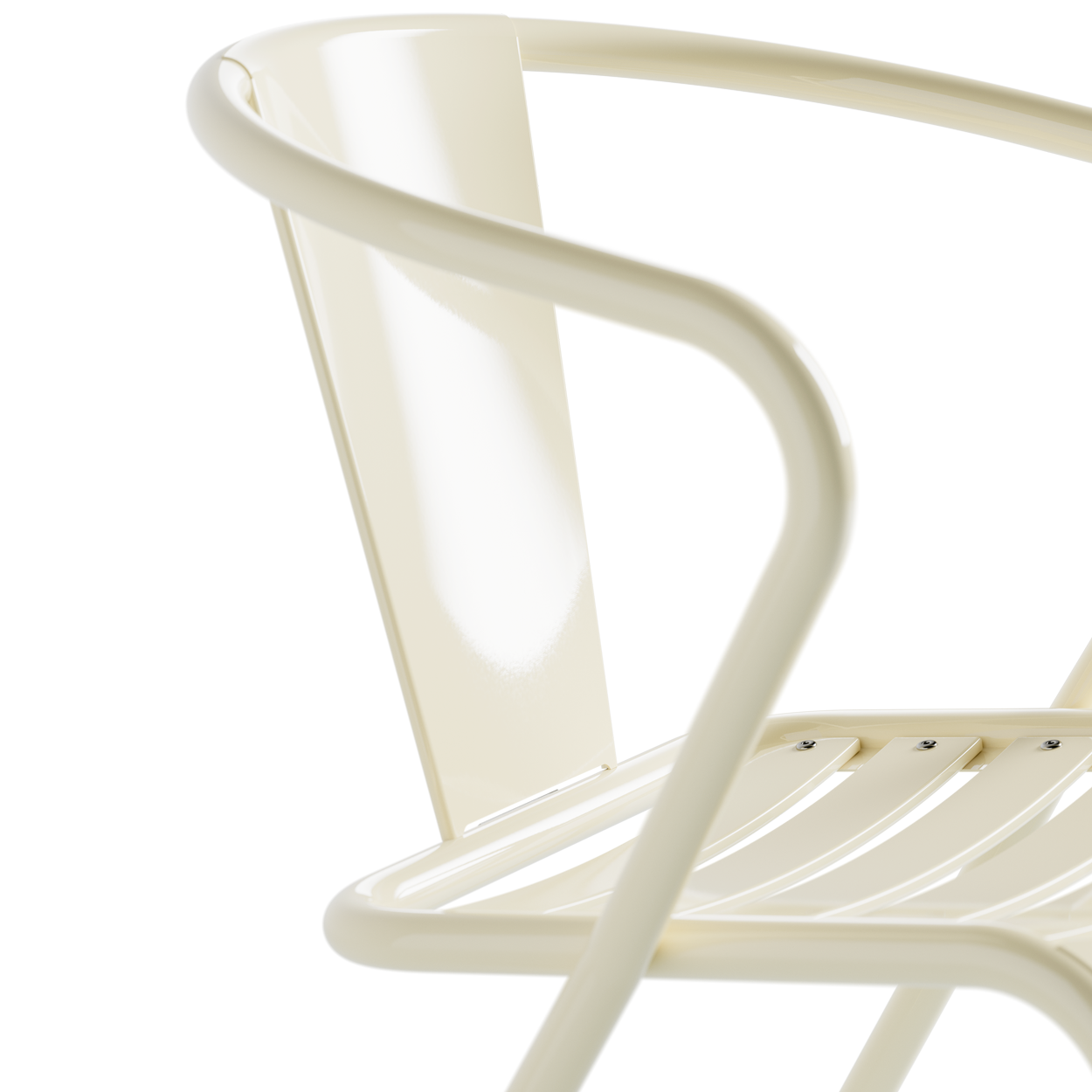 TOLIX UD SLATTED ARMCHAIR