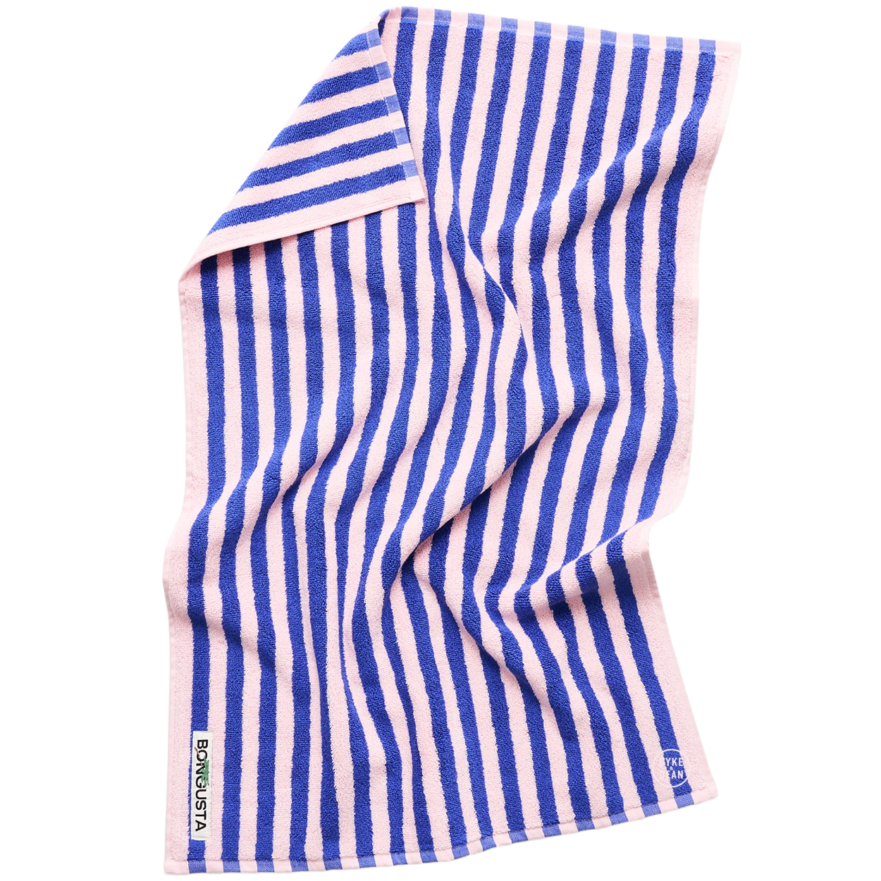 NARAM BATH TOWELS DAZZLING BLUE & ROSE