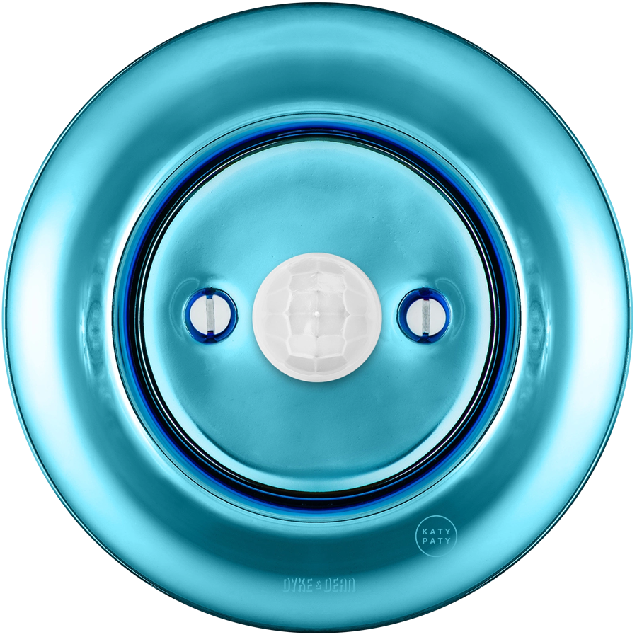 ENCHUFE DE PARED DE PORCELANA GRIS UK