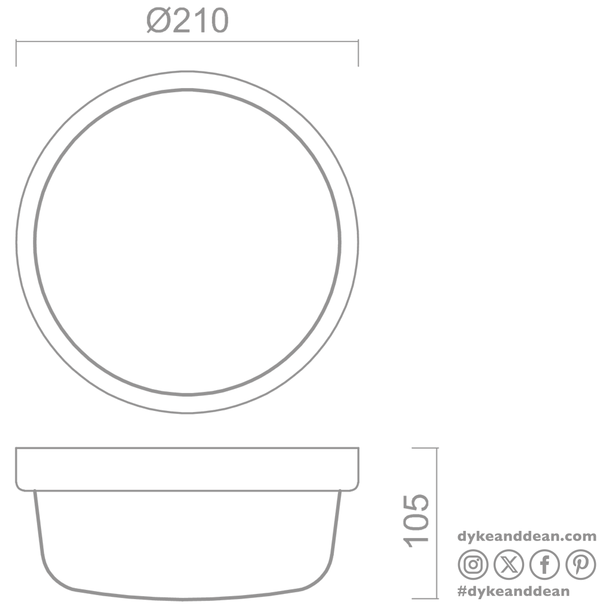 WHITE RIM ROUND WALL & CEILING BULKHEAD LIGHT