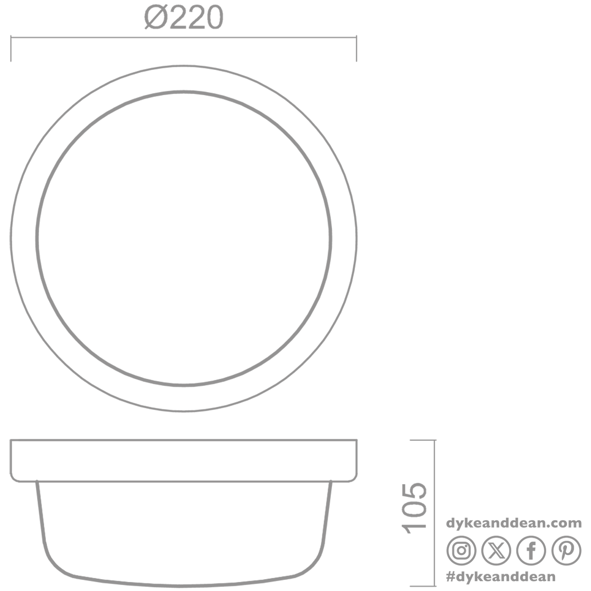 WHITE INDUSTRIAL ROUND WALL & CEILING BULKHEAD LIGHT