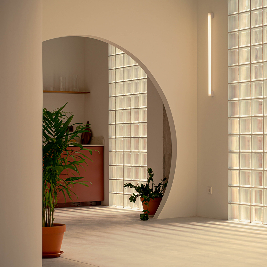 BOMBILLA PLÁSTICA TUBO BLANCO MONTAJE DOBLE 1000