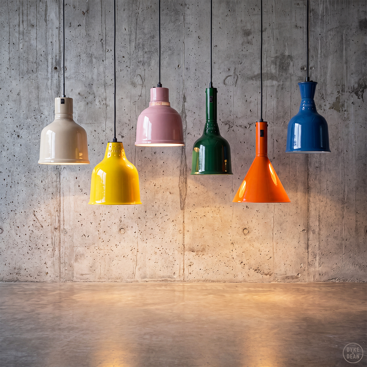 WHITE STAY HOT HEAT LAMP PENDANT CLASSIC 1250