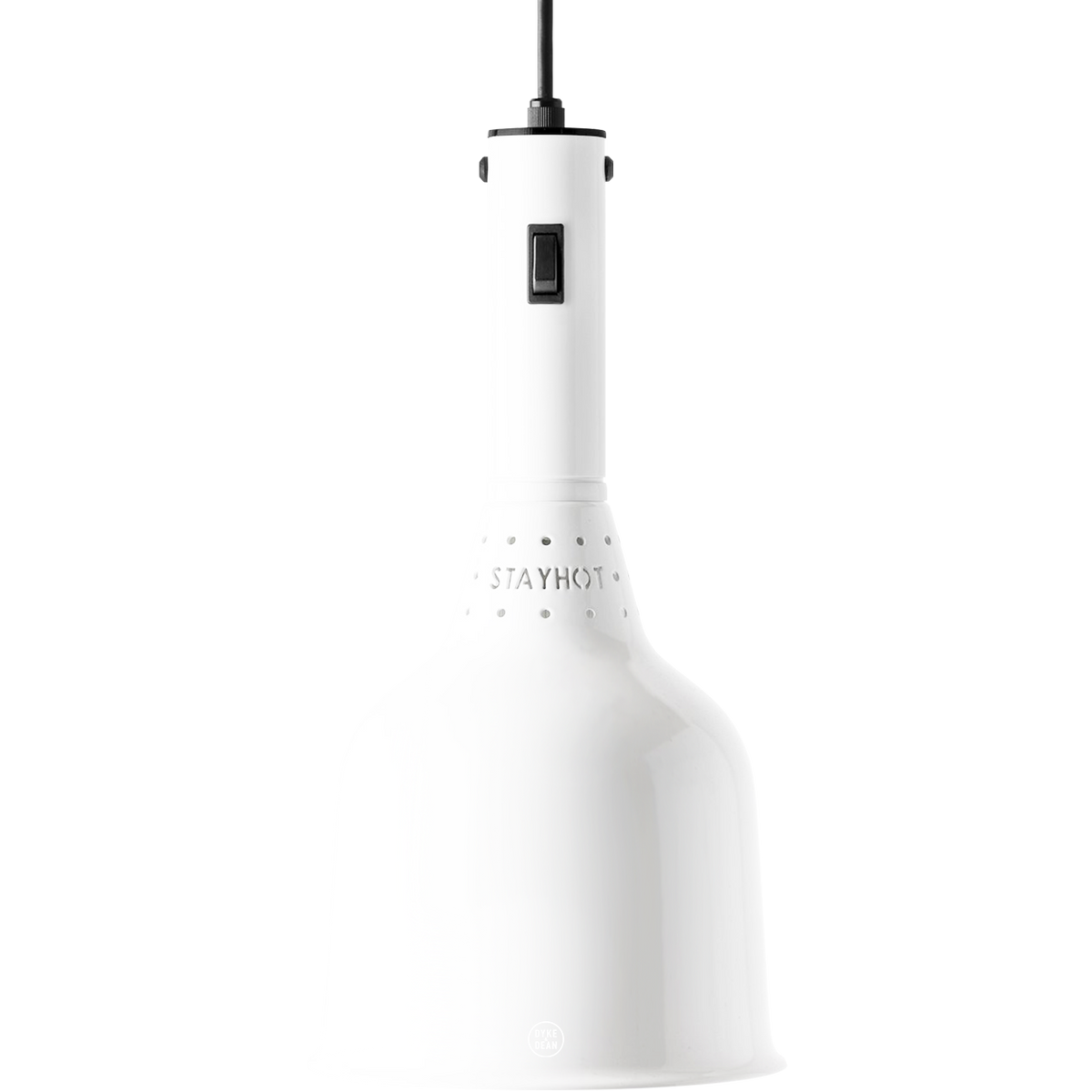 WHITE STAY HOT HEAT LAMP PENDANT CLASSIC 1224 CORD