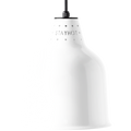 WHITE STAY HOT HEAT LAMP PENDANT CLASSIC 1250