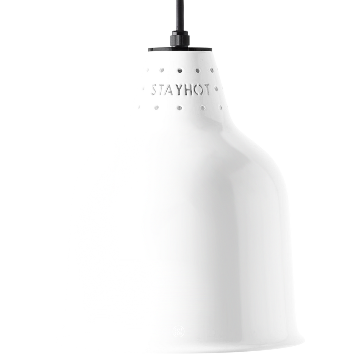 WHITE STAY HOT HEAT LAMP PENDANT CLASSIC 1250