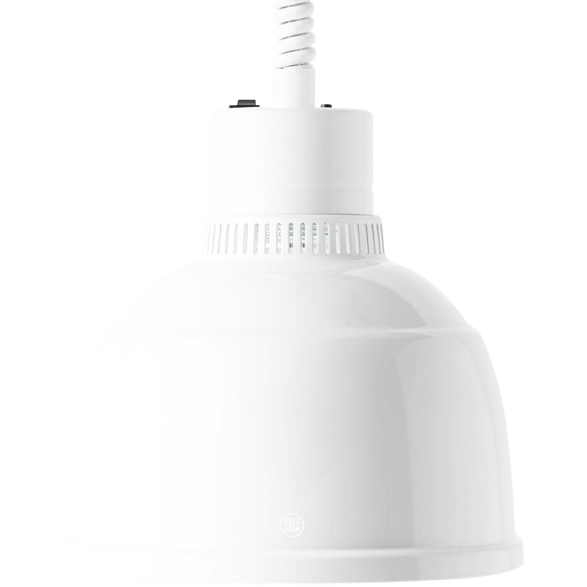 WHITE STAY HOT HEAT LAMP PENDANT FOCUS RS RETRACTABLE CORD