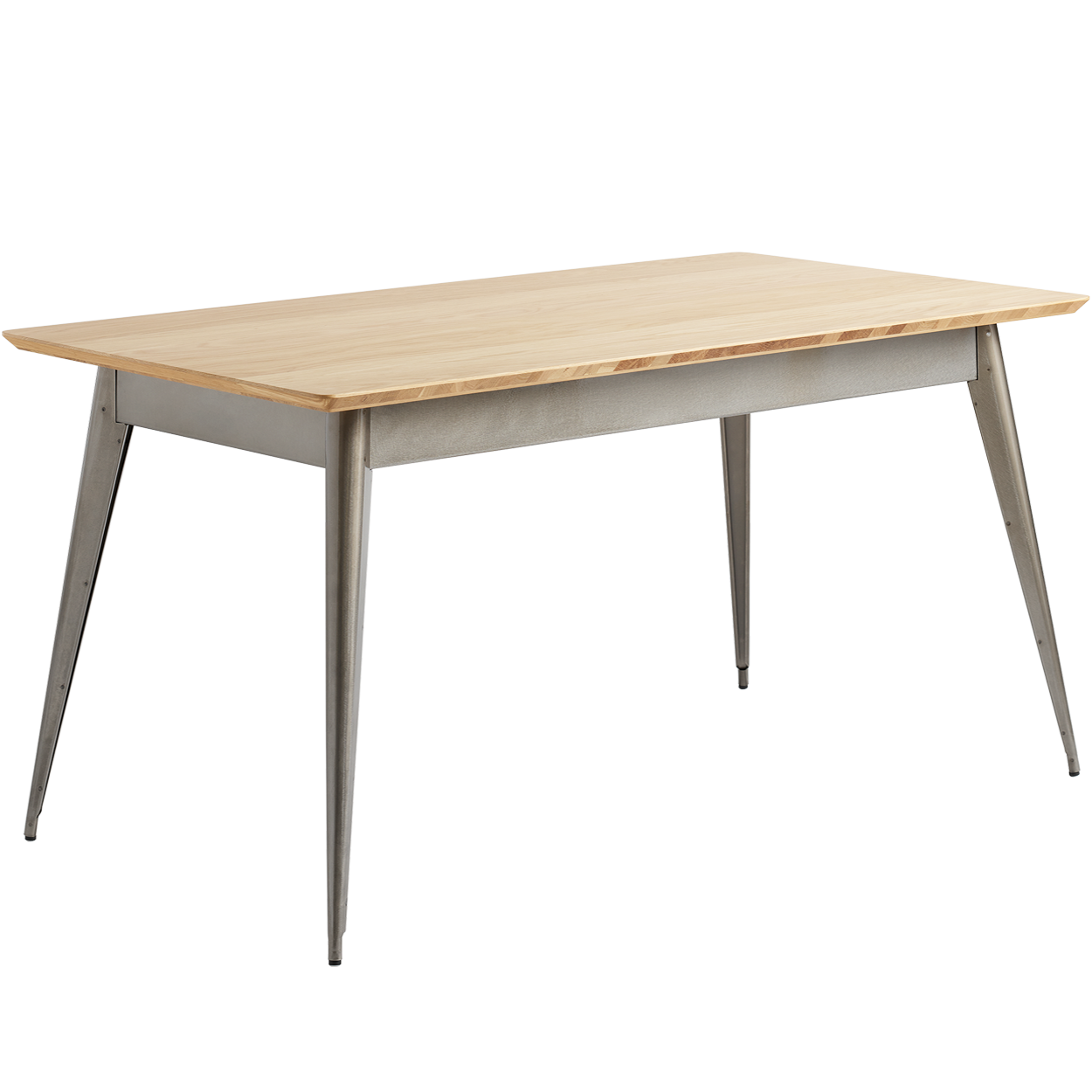 TOLIX NATURAL OAK TOP TABLE 55 140X80