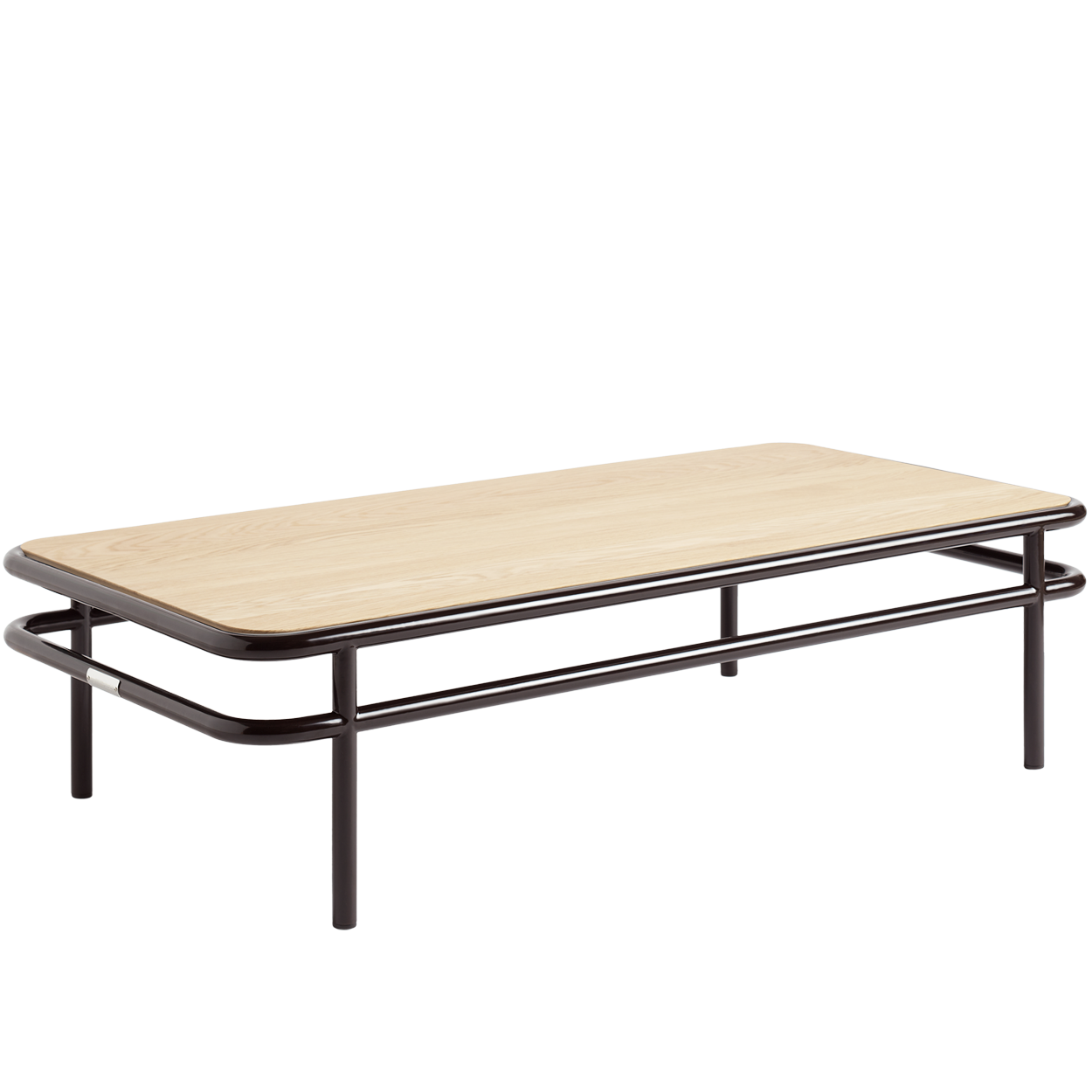 TOLIX UD NATURAL OAK TOP COFFEE TABLE 120x60