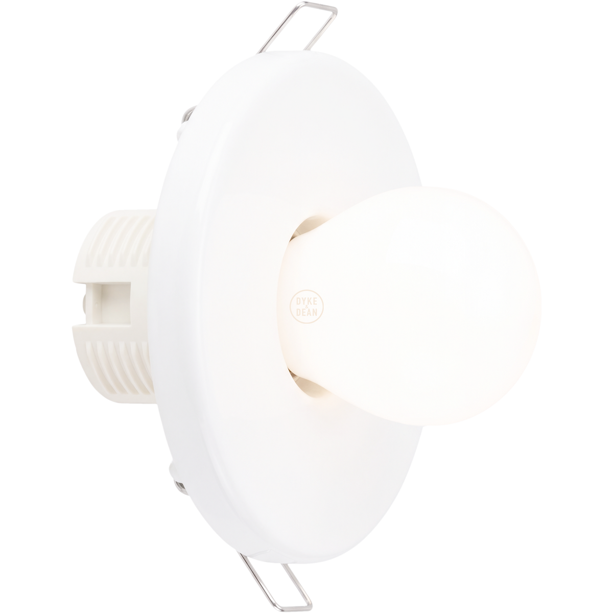 CERAMIC WALL E27 RECESSED LIGHT WHITE