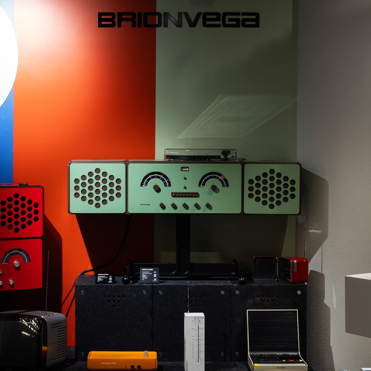 BRIONVEGA RADIOFONOGRAFO 60TH ANNIVERSARY SPECIAL GREEN