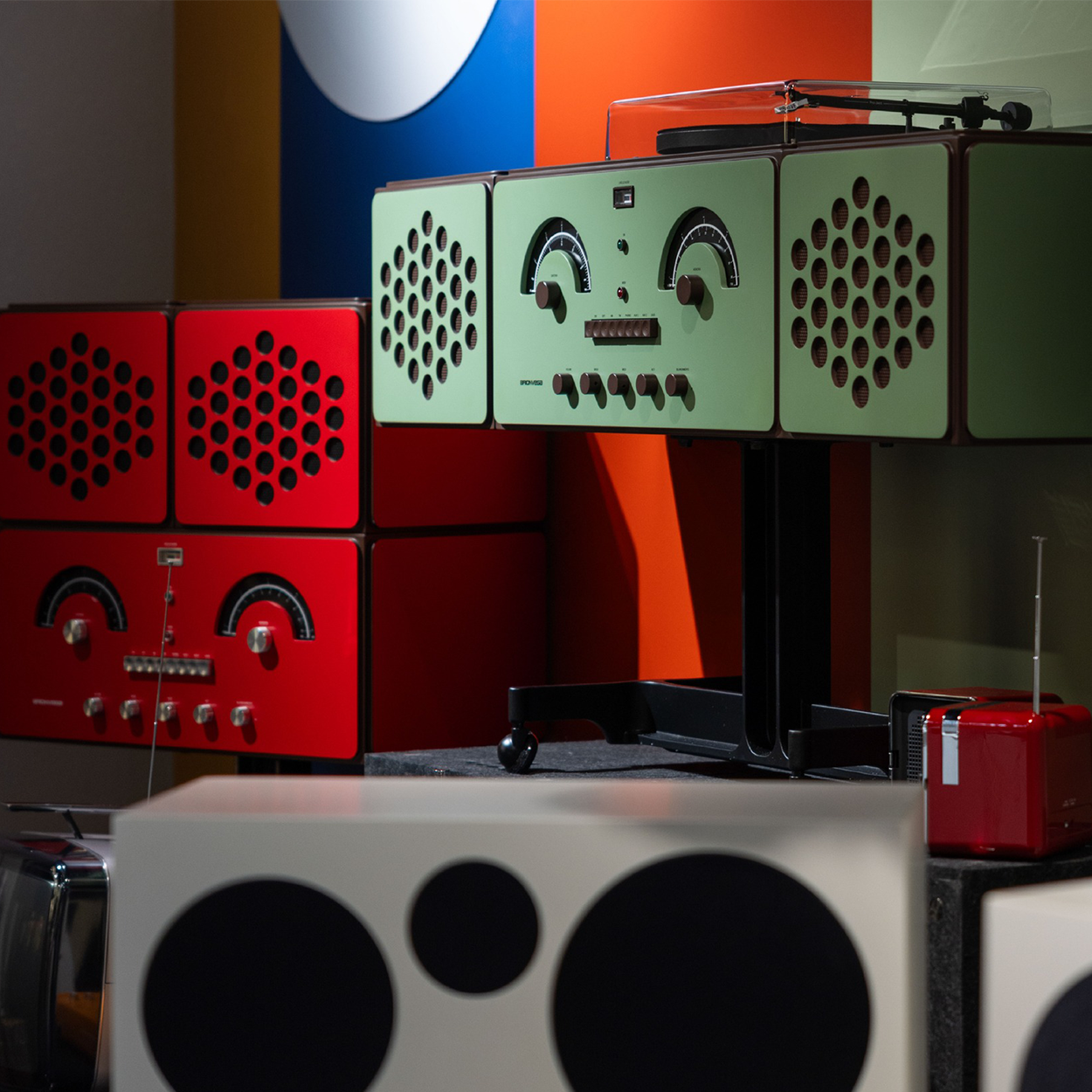 BRIONVEGA RADIOFONOGRAFO 60TH ANNIVERSARY SPECIAL GREEN