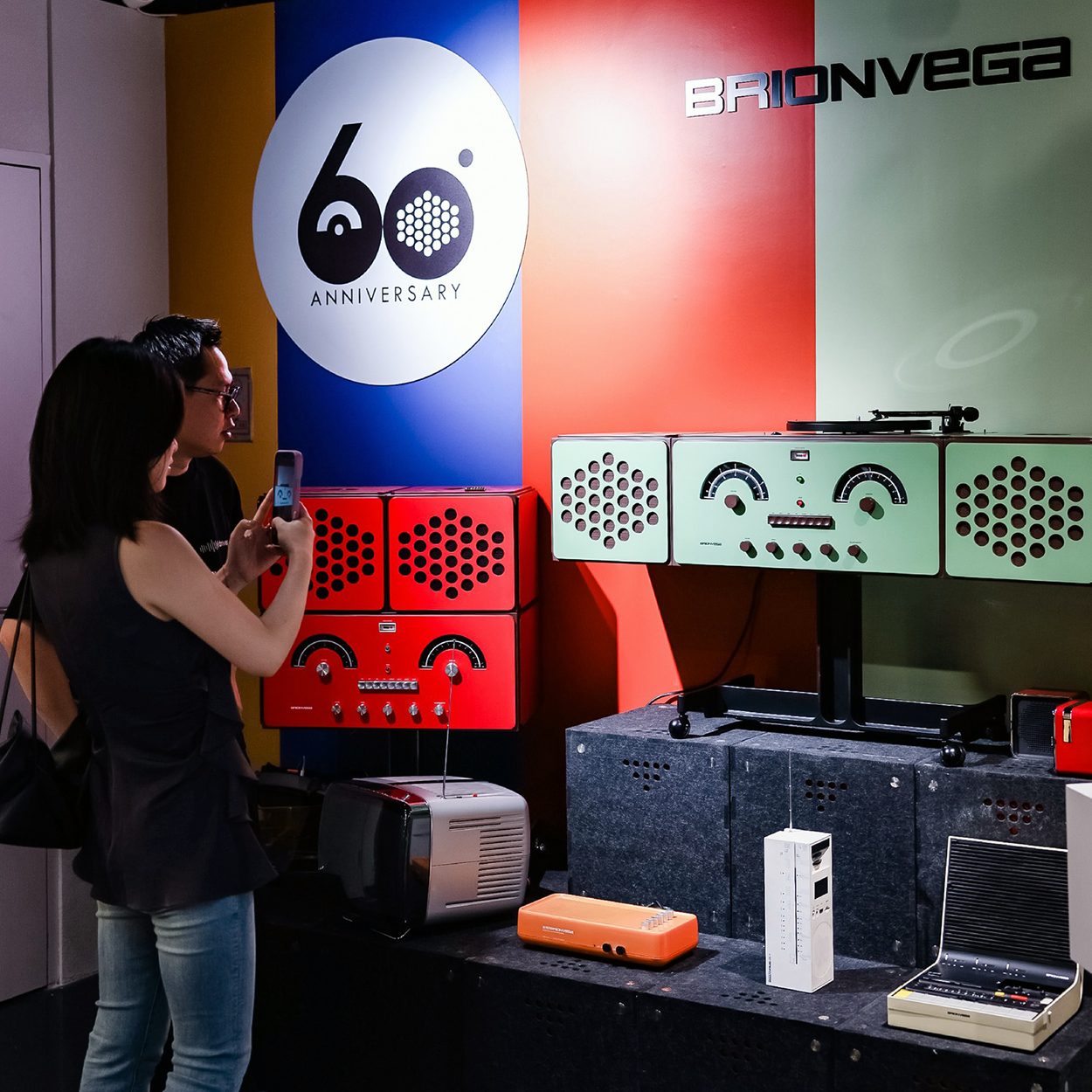 BRIONVEGA RADIOFONOGRAFO 60TH ANNIVERSARY SPECIAL GREEN