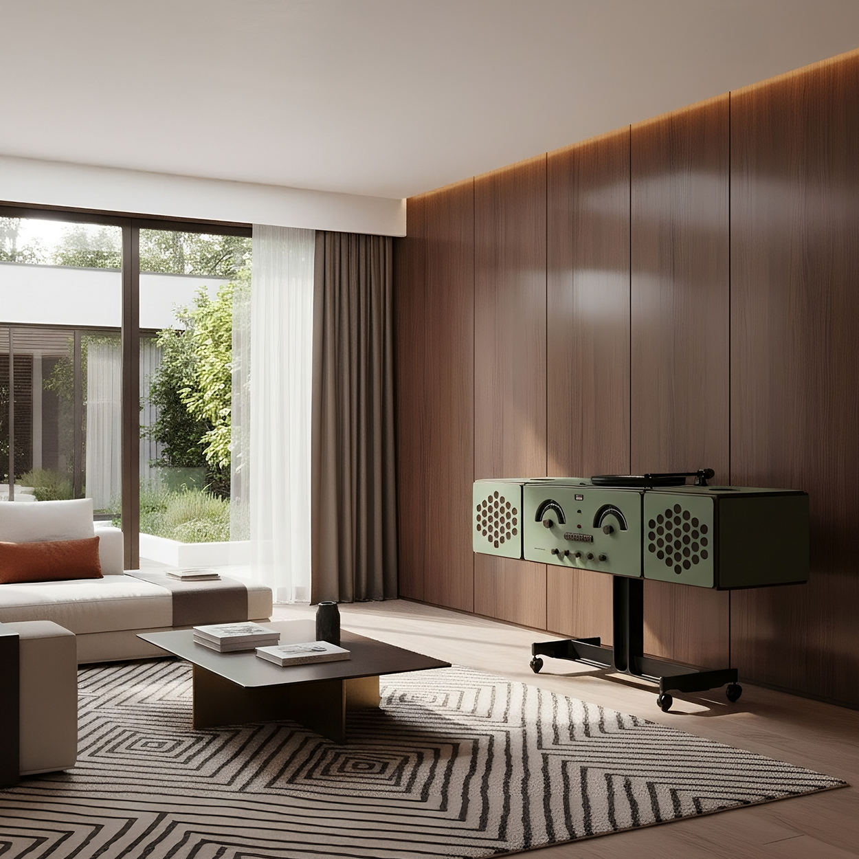 BRIONVEGA RADIOFONOGRAFO 60TH ANNIVERSARY SPECIAL GREEN