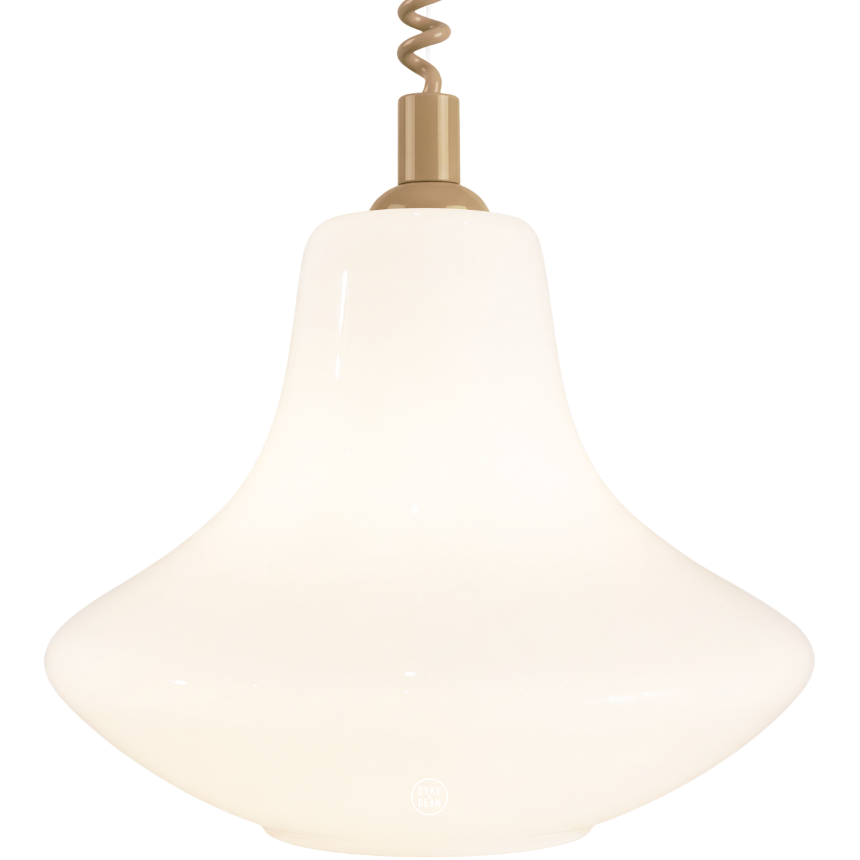 DANISH OPALINE RETRACTABLE CORD LIGHT
