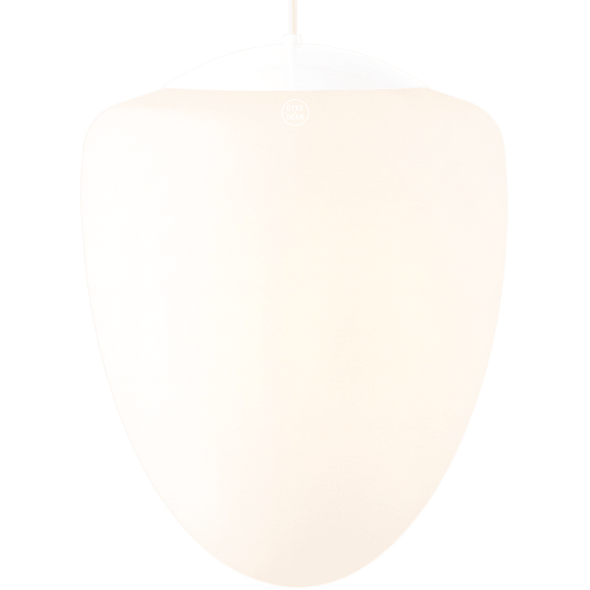 ACORN PENDANT WHITE 350mm - DYKE & DEAN