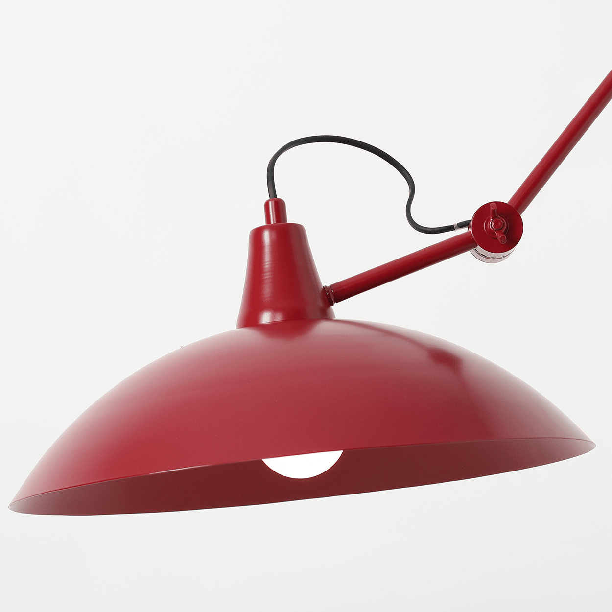 ADJUSTABLE WALL CEILING LIGHT MELOS RED - DYKE & DEAN