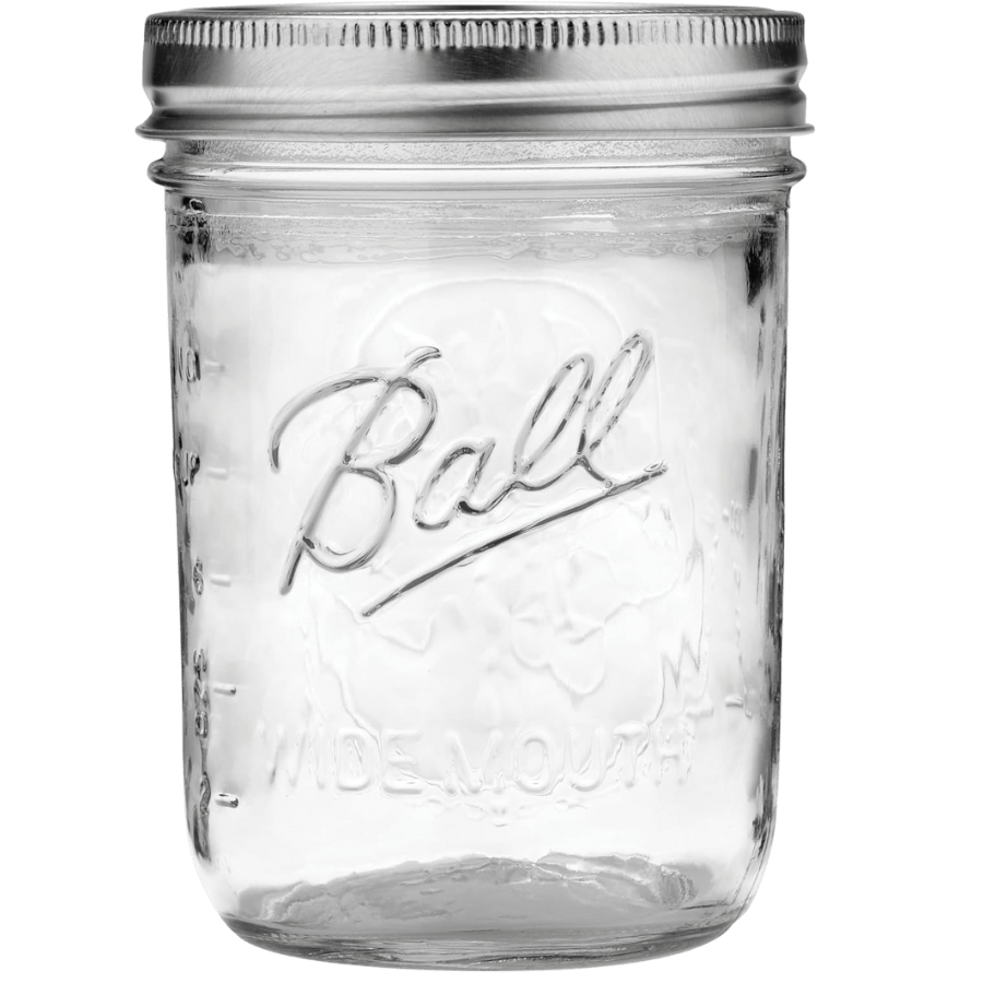 BALL MASON WIDEMOUTH GLASS JAR 473ML - DYKE & DEAN