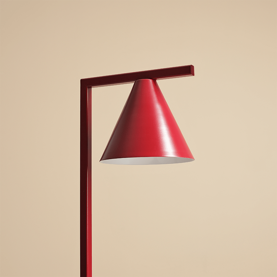 BATON CONE FLOOR LIGHT RED - DYKE & DEAN