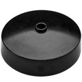 BLACK BAKELITE CEILING ROSE - DYKE & DEAN