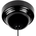 BLACK DOME PULL CORD LIGHT SWITCH - DYKE & DEAN