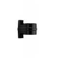 BLACK DOUBLE PORCELAIN WATERPROOF WALL MOUNTED LIGHT - DYKE & DEAN