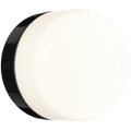 BLACK PORCELAIN WATERPROOF WALL DISC LIGHT - DYKE & DEAN