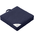 BLOCK SEAT CUSHION NAVY - DYKE & DEAN