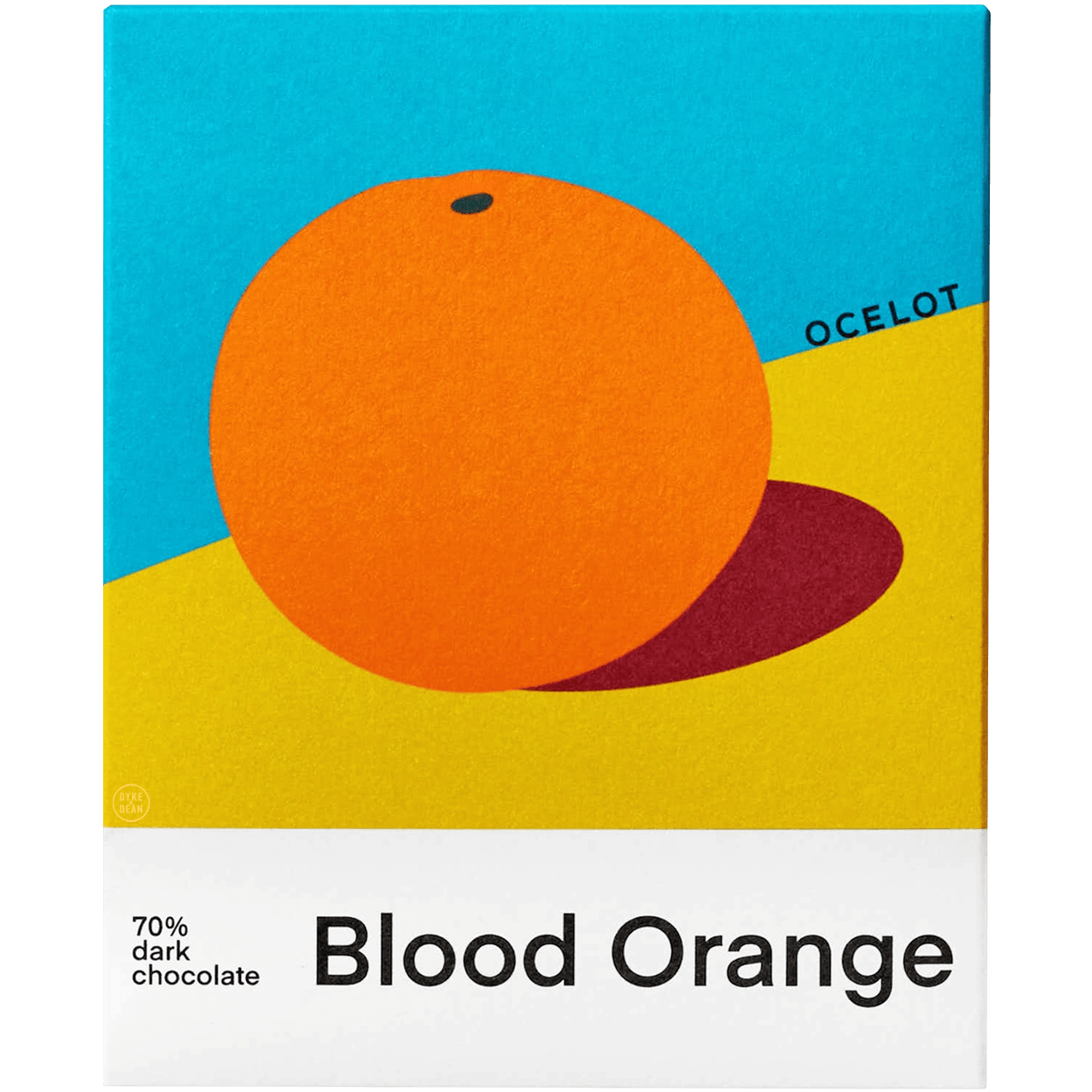 BLOOD ORANGE ORGANIC 70% DARK CHOCOLATE BAR - DYKE & DEAN