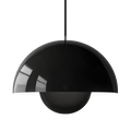 BLOOM POT PENDANT LAMP BLACK - DYKE & DEAN