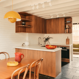 BLOOM POT PENDANT LAMP YELLOW - DYKE & DEAN