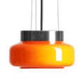 BONBON GLASS PENDANT LIGHT ORANGE SMALL - DYKE & DEAN