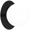 BORRA WATERPROOF WALL LIGHT BLACK - DYKE & DEAN