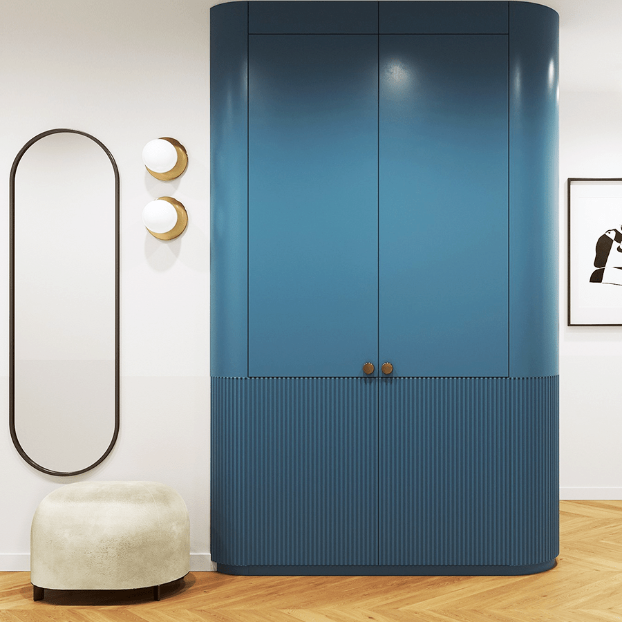 BORRA WATERPROOF WALL LIGHT BRASS - DYKE & DEAN