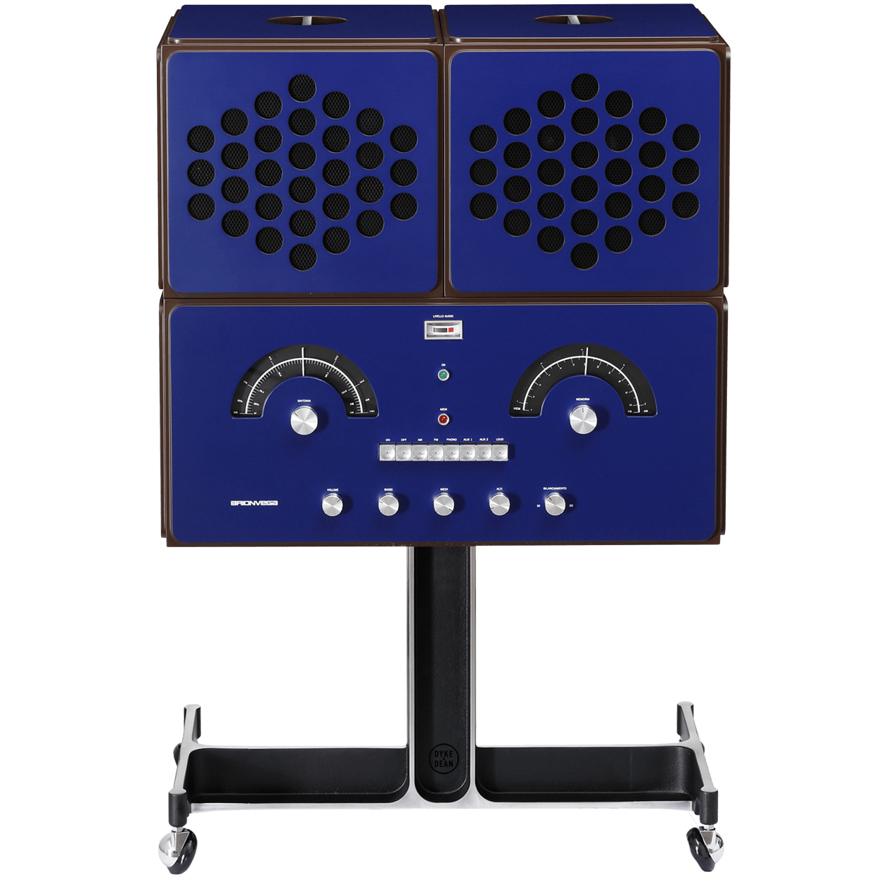 BRIONVEGA RADIOFONOGRAFO RR226 FO - ST BLUE - DYKE & DEAN