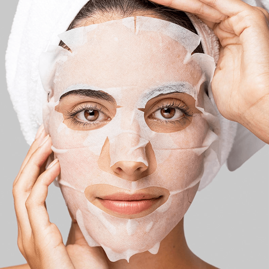 BUBBLE TEA TROPICAL HYDRATING SHEET MASK - DYKE & DEAN