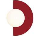 CANDY LOOP GLOBE WALL LIGHT RED WINE - DYKE & DEAN