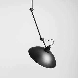 CANTILEVER ADJUSTABLE WALL CEILING LIGHT MELOS BLACK GOLD - DYKE & DEAN